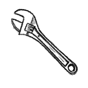 Small illustration of a wrench